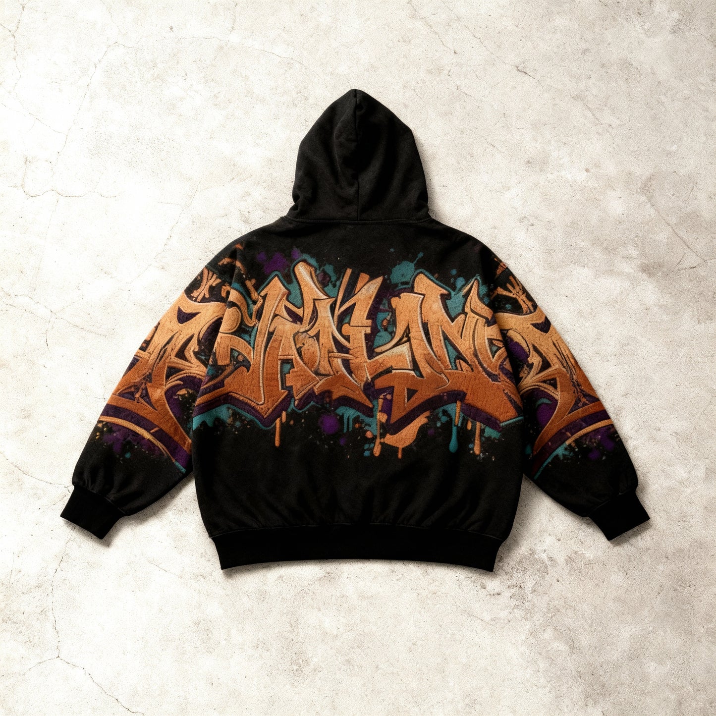 Vandals – Heavyweight Hoodie : Full Graffiti Wrap