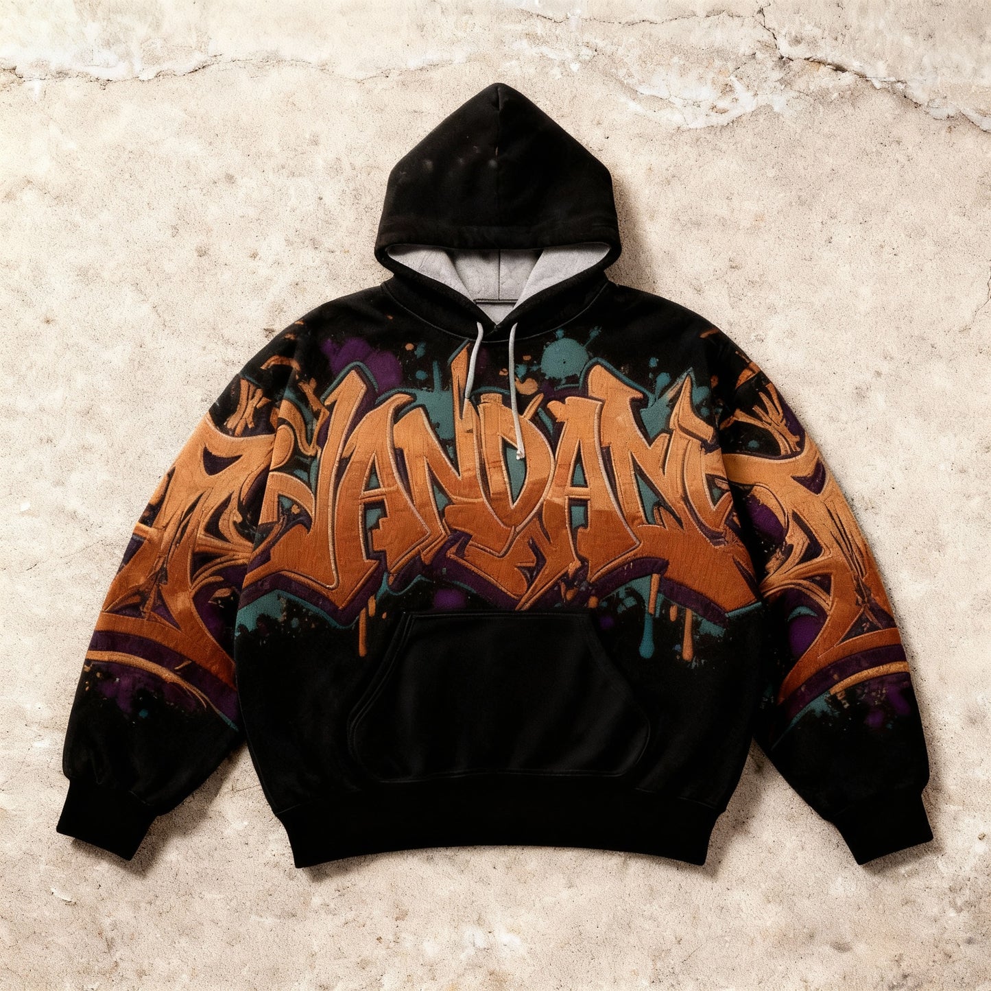 Vandals – Heavyweight Hoodie : Full Graffiti Wrap