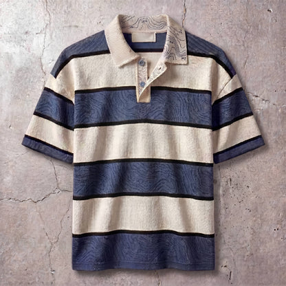 Persona Boxy Polo : Topographic Design
